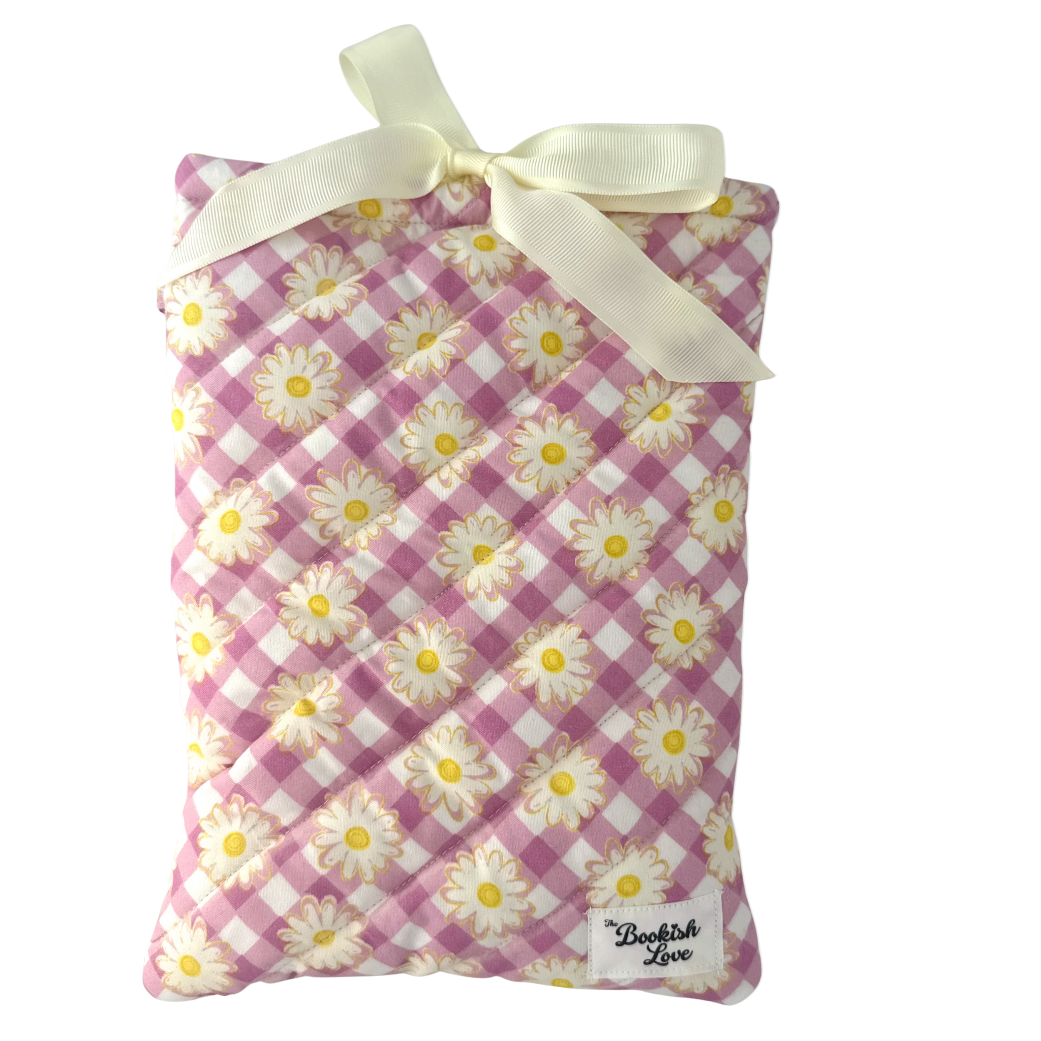 Book Sleeve Picnic Rosa con Margaritas