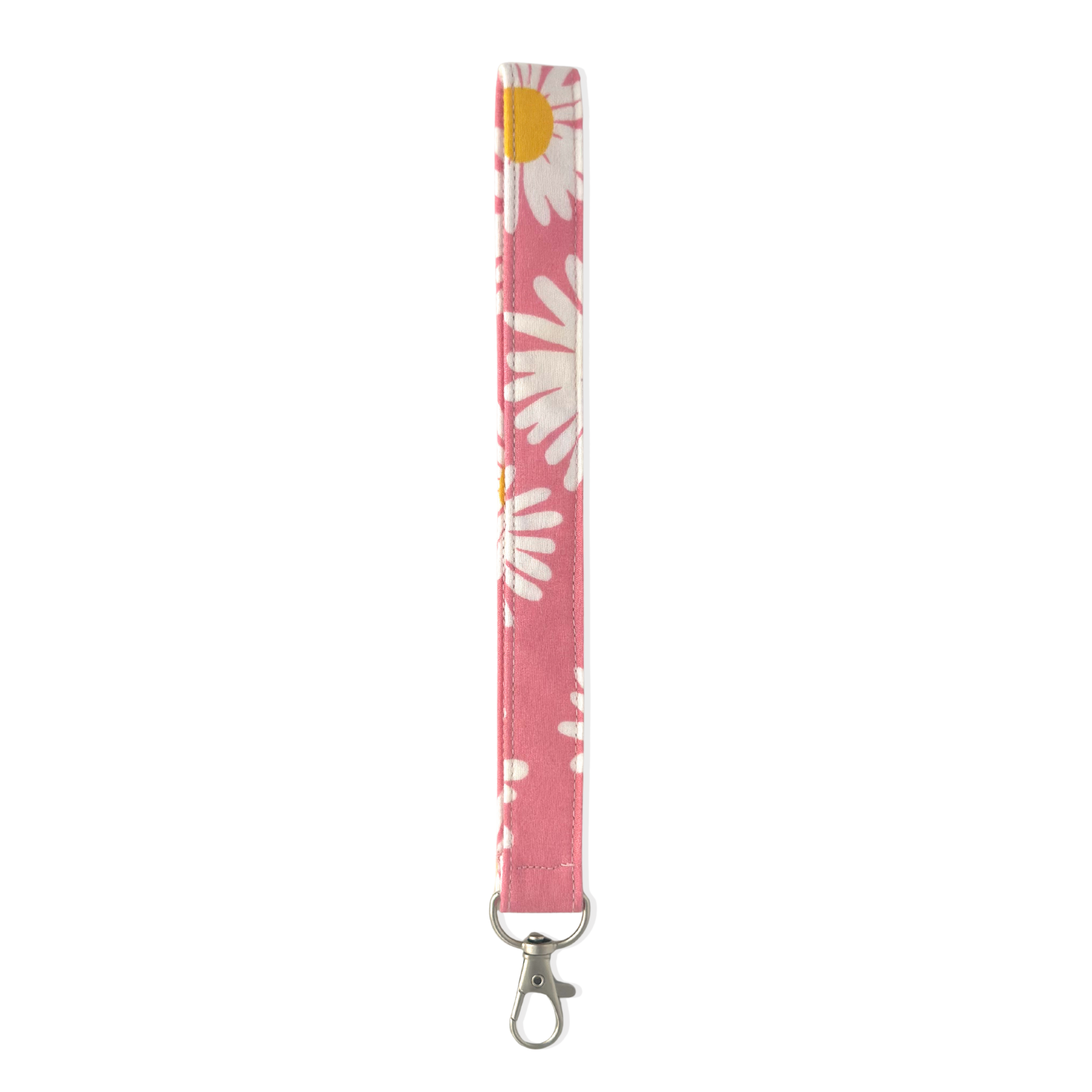 Llavero Rosa con Margaritas