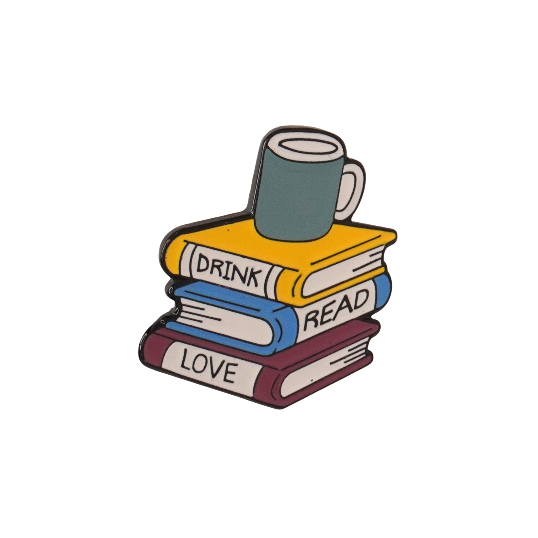 Drink, Read Love - Pin