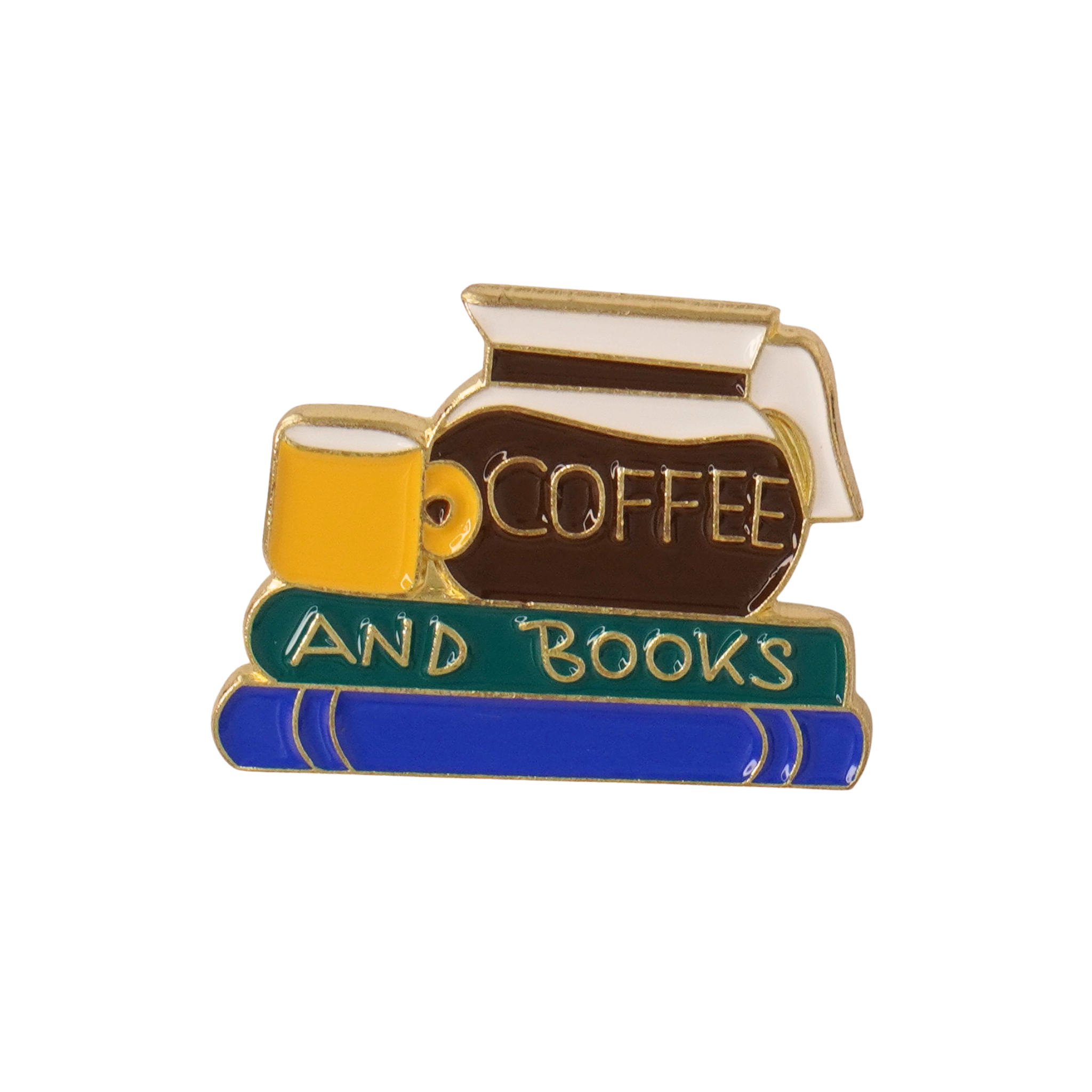 Coffee and Books - Pin